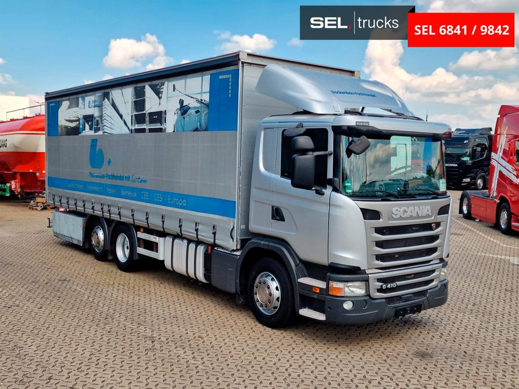 Scania G 410 /Retarder /mit Mitnahmestapler /Lenkachse - Φορτηγό μουσαμάς: φωτογραφία 3 Scania G 410 /Retarder /mit Mitnahmestapler /Lenkachse - Φορτηγό μουσαμάς: φωτογραφία 3