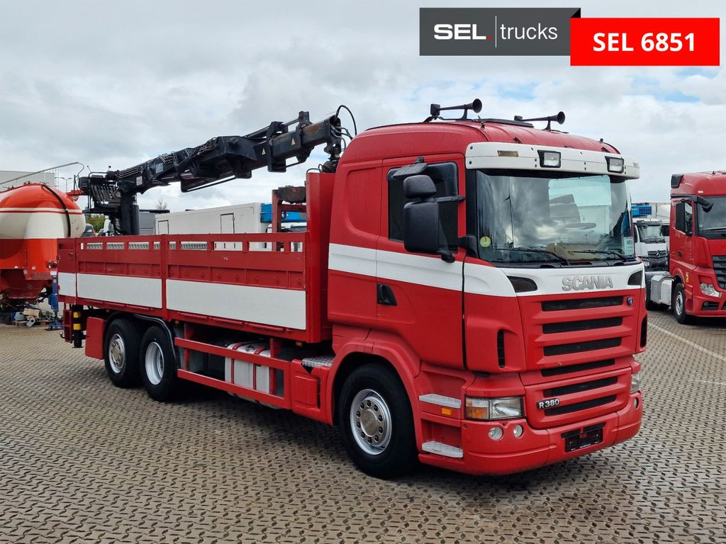 Scania R 380 LB6X2*4MNA / Retarder / HIAB / Lenkachse Scania R 380 LB6X2*4MNA / Retarder / HIAB / Lenkachse - Φορτηγό με γερανό, Φορτηγό με ανοιχτή καρότσα: φωτογραφία 3 Scania R 380 LB6X2*4MNA / Retarder / HIAB / Lenkachse Scania R 380 LB6X2*4MNA / Retarder / HIAB / Lenkachse - Φορτηγό με γερανό, Φορτηγό με ανοιχτή καρότσα: φωτογραφία 3
