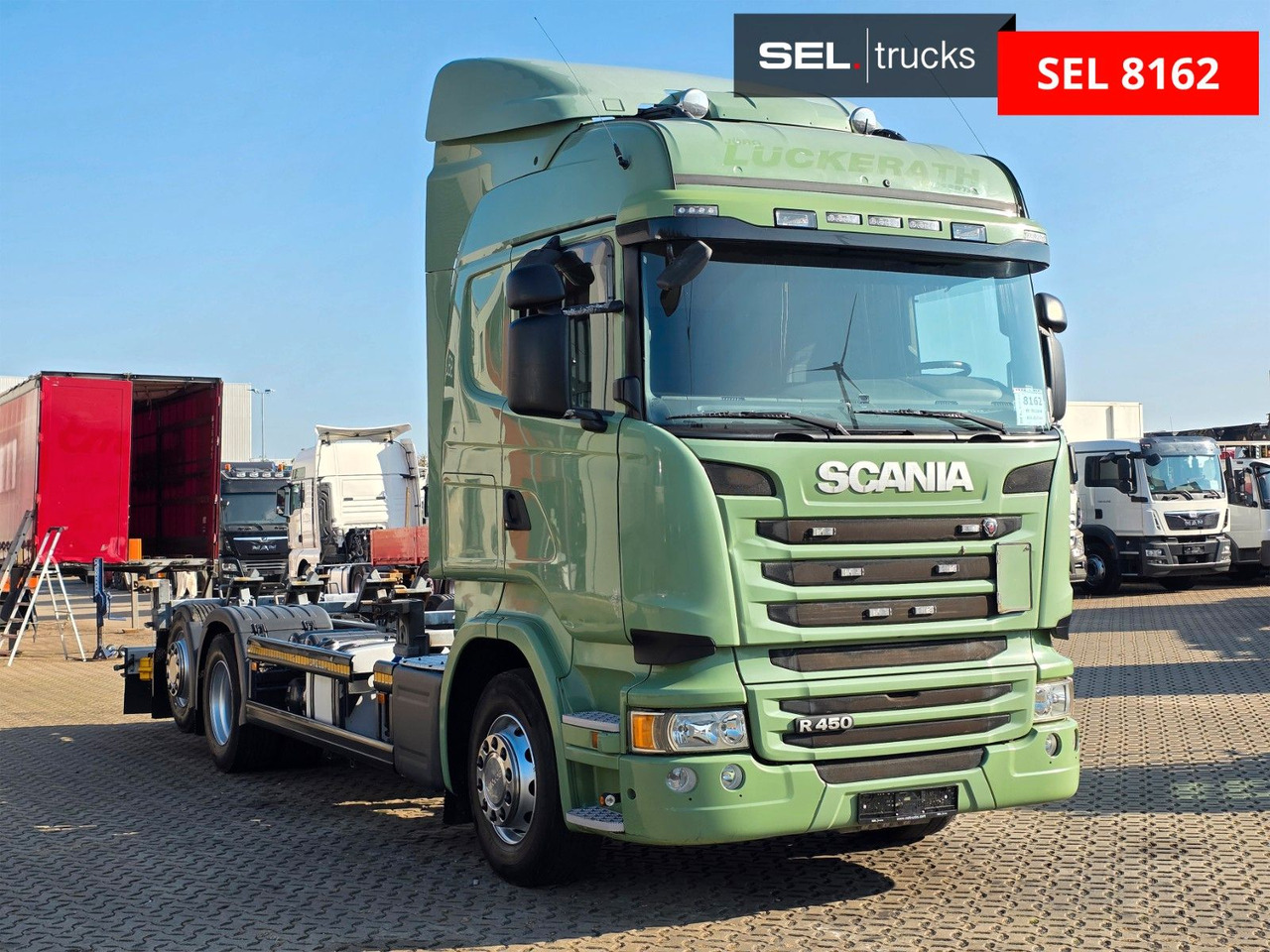 Scania R 450 LB6X2MNB / Retarder / STandklima - Φορτηγό μεταφοράς εμπορευματοκιβωτίων/ Κινητό αμάξωμα: φωτογραφία 3 Scania R 450 LB6X2MNB / Retarder / STandklima - Φορτηγό μεταφοράς εμπορευματοκιβωτίων/ Κινητό αμάξωμα: φωτογραφία 3