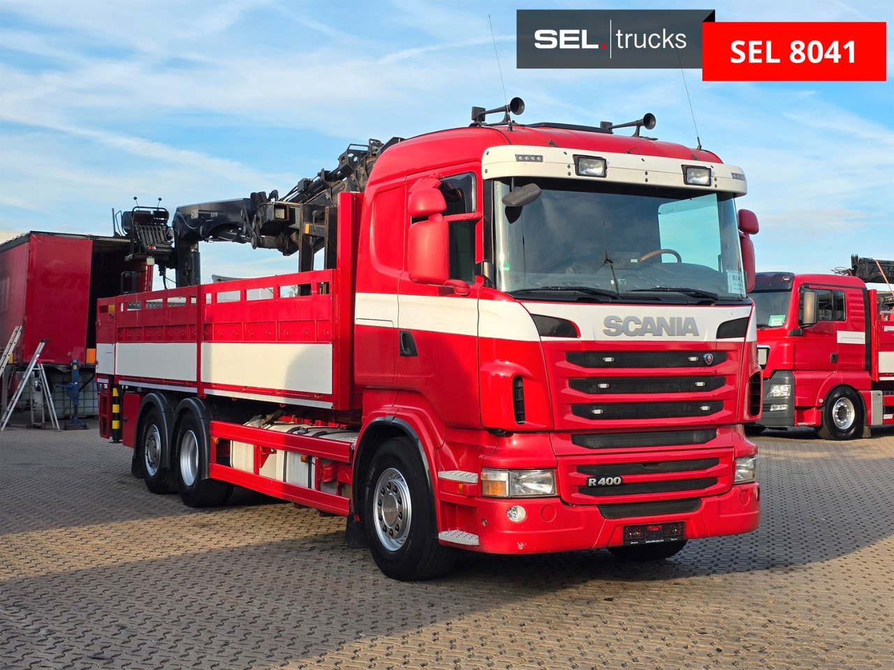 Scania R400 LB6X2*4HNB / Retarder / HIAB / Lenkachse - Φορτηγό με γερανό: φωτογραφία 3 Scania R400 LB6X2*4HNB / Retarder / HIAB / Lenkachse - Φορτηγό με γερανό: φωτογραφία 3