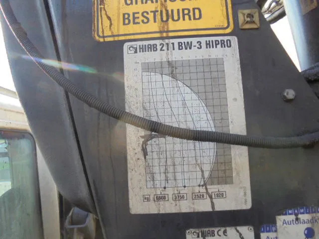 Φορτηγό με γερανό DAF CF 310 EEV 6X2 NL KENTEKEN: φωτογραφία 15