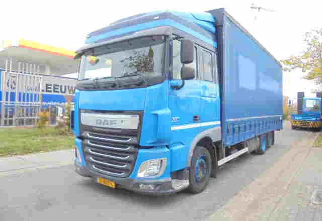 DAF XF 410 6X2 NL TRUCK TUV 03-26 - Φορτηγό μουσαμάς: φωτογραφία 1 DAF XF 410 6X2 NL TRUCK TUV 03-26 - Φορτηγό μουσαμάς: φωτογραφία 1