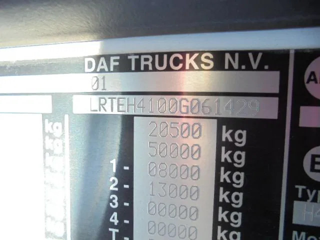 Τράκτορας DAF XF 440 125XDAF 106 TRACTOR HEAD IN STOCK: φωτογραφία 18 Τράκτορας DAF XF 440 125XDAF 106 TRACTOR HEAD IN STOCK: φωτογραφία 18