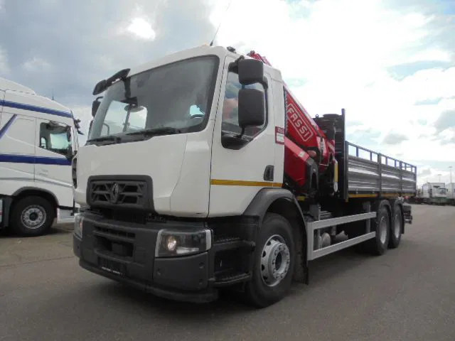 Renault 320 6X4 + FASSI F245 DEMO UNUSED NL TRUCK - Φορτηγό με ανοιχτή καρότσα, Φορτηγό με γερανό: φωτογραφία 1 Renault 320 6X4 + FASSI F245 DEMO UNUSED NL TRUCK - Φορτηγό με ανοιχτή καρότσα, Φορτηγό με γερανό: φωτογραφία 1
