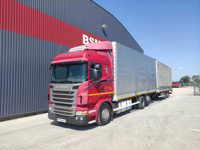 Scania R420 curtainsider truck + curtain side trailer - Φορτηγό μουσαμάς: φωτογραφία 1 Scania R420 curtainsider truck + curtain side trailer - Φορτηγό μουσαμάς: φωτογραφία 1