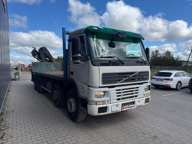 Volvo FM 12.380 + HIAB 166 DS - 4 DUO - Φορτηγό με ανοιχτή καρότσα, Φορτηγό με γερανό: φωτογραφία 2 Volvo FM 12.380 + HIAB 166 DS - 4 DUO - Φορτηγό με ανοιχτή καρότσα, Φορτηγό με γερανό: φωτογραφία 2