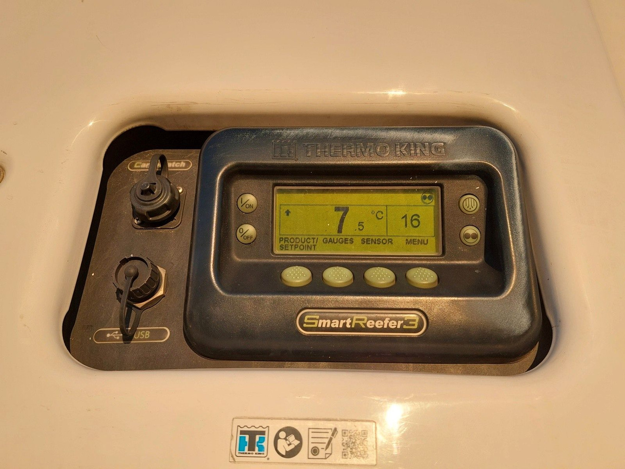 Επικαθήμενο ψυγείο Krone SD Thermo King SLXi 300: φωτογραφία 17