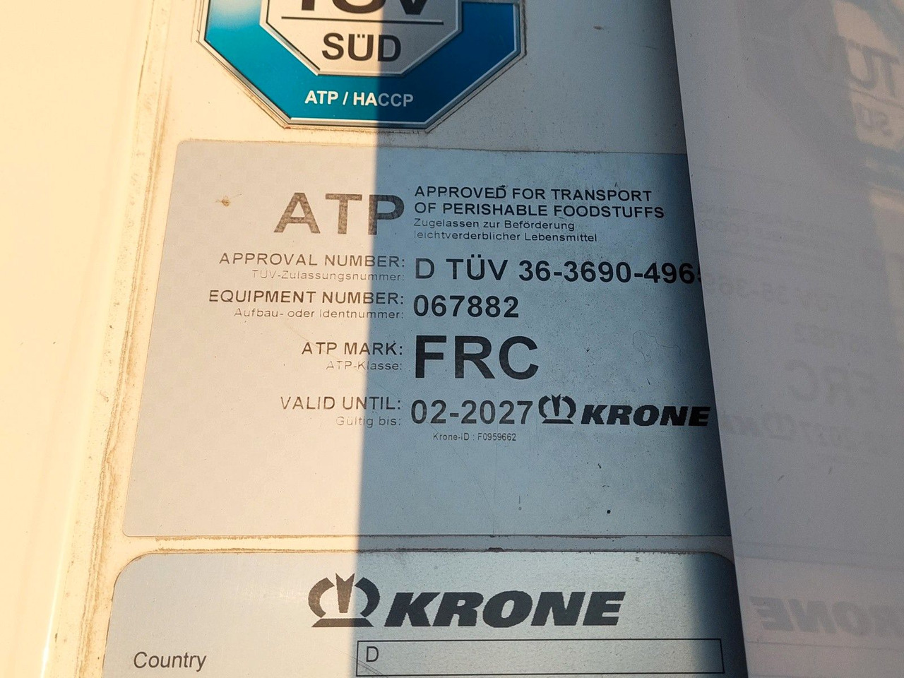 Επικαθήμενο ψυγείο Krone SD Thermo King SLXi 300: φωτογραφία 24