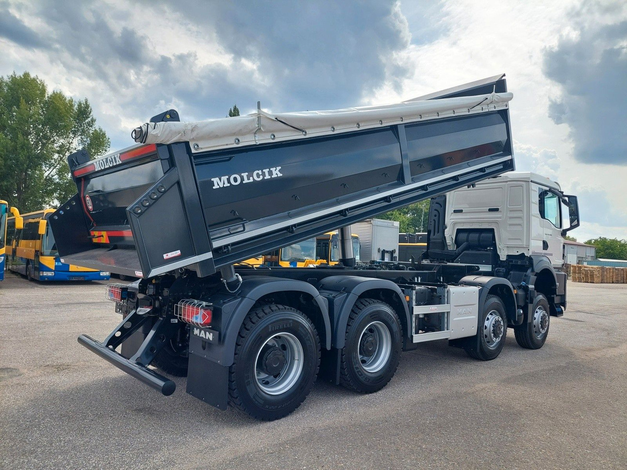 MAN TGS 41.520 8X6 BB CH - Φορτηγό ανατρεπόμενο: φωτογραφία 4 MAN TGS 41.520 8X6 BB CH - Φορτηγό ανατρεπόμενο: φωτογραφία 4