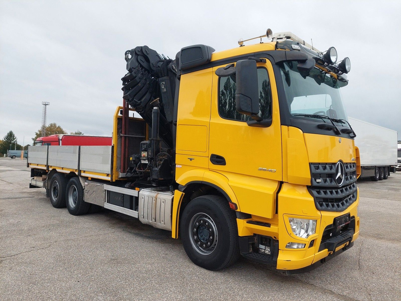 Mercedes-Benz Arocs 2640 6X2 + Hiab XS 477 Hipro - Φορτηγό με ανοιχτή καρότσα, Φορτηγό με γερανό: φωτογραφία 2 Mercedes-Benz Arocs 2640 6X2 + Hiab XS 477 Hipro - Φορτηγό με ανοιχτή καρότσα, Φορτηγό με γερανό: φωτογραφία 2