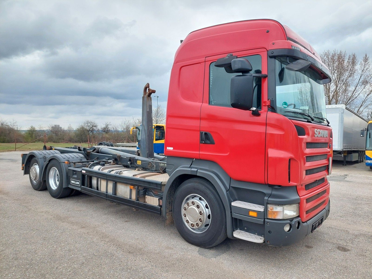 Scania R 400 LB 6x2/4 Meiller RK 20.65 - Φορτηγό φόρτωσης γάντζου: φωτογραφία 4 Scania R 400 LB 6x2/4 Meiller RK 20.65 - Φορτηγό φόρτωσης γάντζου: φωτογραφία 4