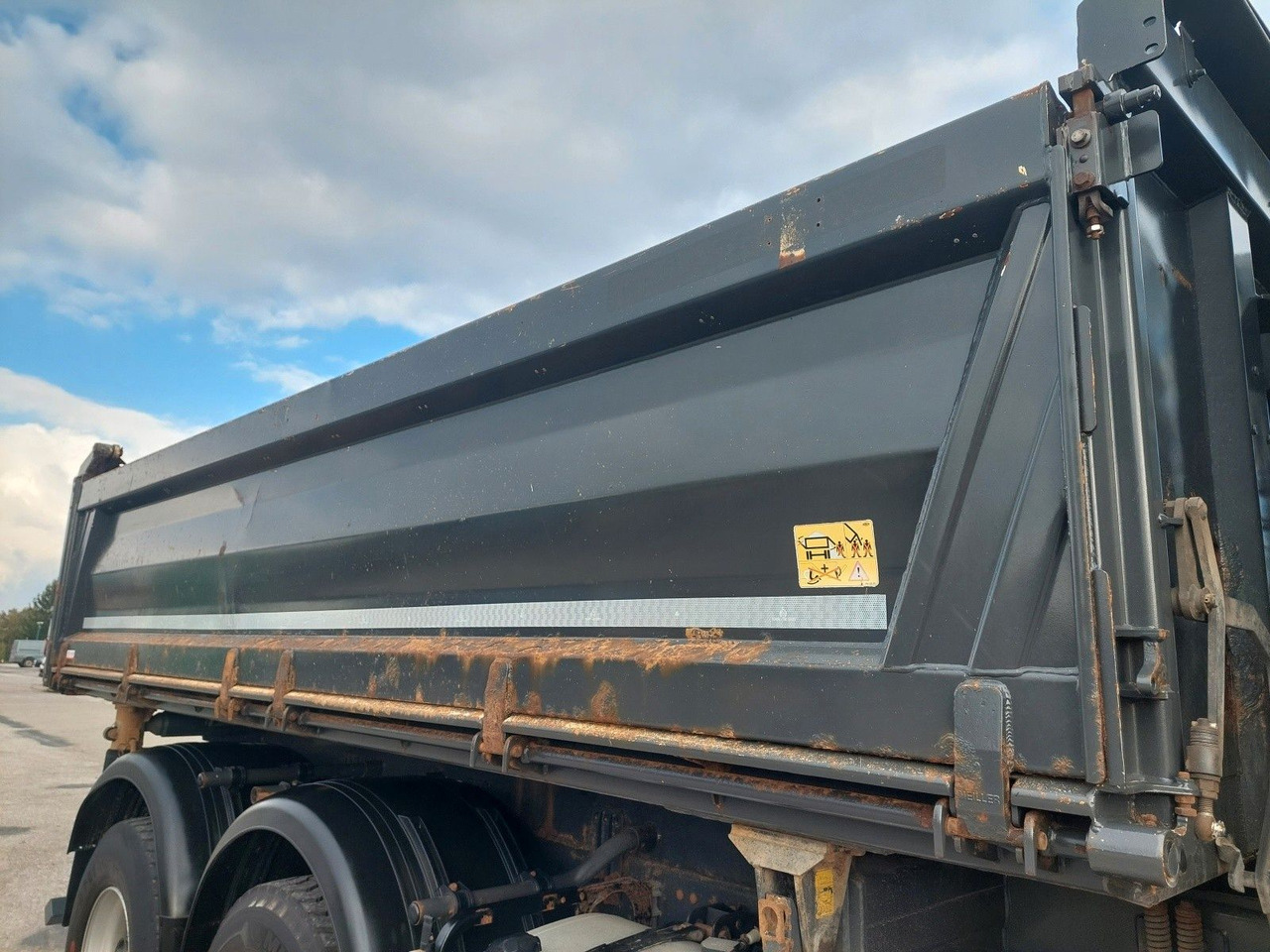 Φορτηγό ανατρεπόμενο Volvo FMX 460 Meiller Bordmatik 6x4: φωτογραφία 17