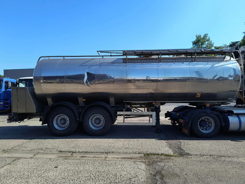 MAISONNEUVE INSULATED INOX TANK 25000 L - 1 COMP - PUMP - Επικαθήμενο βυτίο: φωτογραφία 5 MAISONNEUVE INSULATED INOX TANK 25000 L - 1 COMP - PUMP - Επικαθήμενο βυτίο: φωτογραφία 5