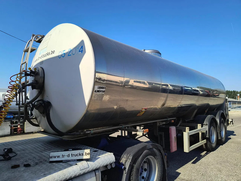 MAISONNEUVE INSULATED INOX TANK 25000 L - 1 COMP - PUMP - Επικαθήμενο βυτίο: φωτογραφία 1 MAISONNEUVE INSULATED INOX TANK 25000 L - 1 COMP - PUMP - Επικαθήμενο βυτίο: φωτογραφία 1