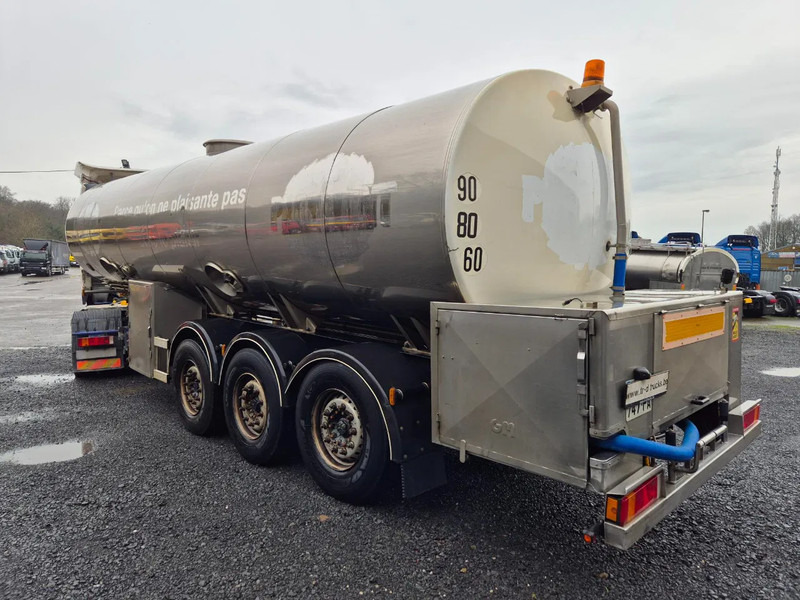 Magyar 29000L INSULATED INOX TANK - 1 COMP - PUMP - Επικαθήμενο βυτίο: φωτογραφία 3 Magyar 29000L INSULATED INOX TANK - 1 COMP - PUMP - Επικαθήμενο βυτίο: φωτογραφία 3