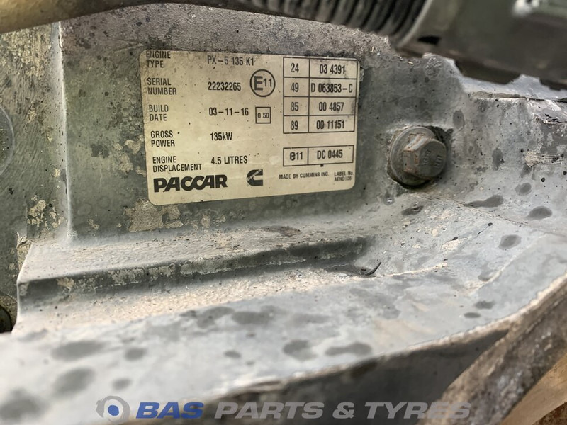 DAF LF Euro 6 Motor DAF PX5 135 K1 1714743 - Κινητήρας για Φορτηγό: φωτογραφία 5 DAF LF Euro 6 Motor DAF PX5 135 K1 1714743 - Κινητήρας για Φορτηγό: φωτογραφία 5