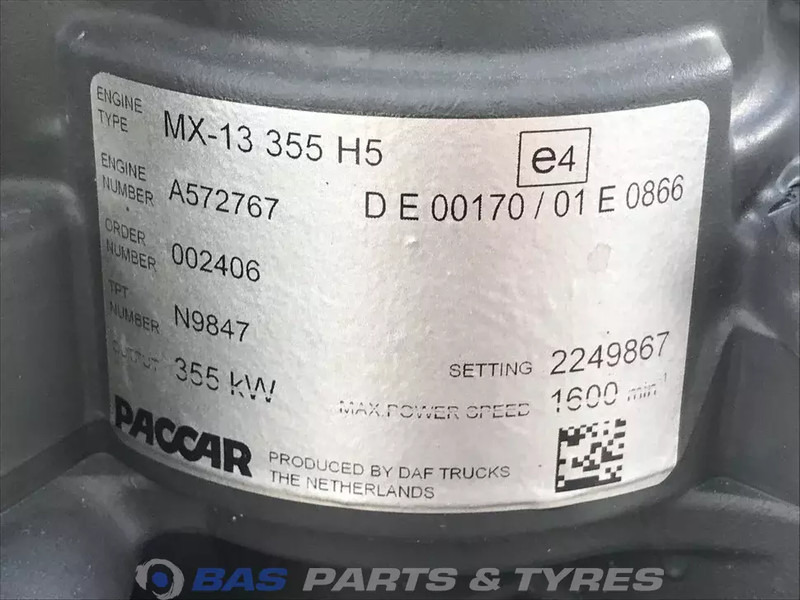 DAF XG+ Motor DAF MX13 355 H5 2304398 - Κινητήρας για Φορτηγό: φωτογραφία 5 DAF XG+ Motor DAF MX13 355 H5 2304398 - Κινητήρας για Φορτηγό: φωτογραφία 5