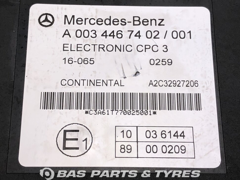 Mercedes-Benz Actros MP4 CPC3 module Mercedes A 003 446 70 02 - Ηλεκτρονική μονάδα ελέγχου για Φορτηγό: φωτογραφία 3 Mercedes-Benz Actros MP4 CPC3 module Mercedes A 003 446 70 02 - Ηλεκτρονική μονάδα ελέγχου για Φορτηγό: φωτογραφία 3