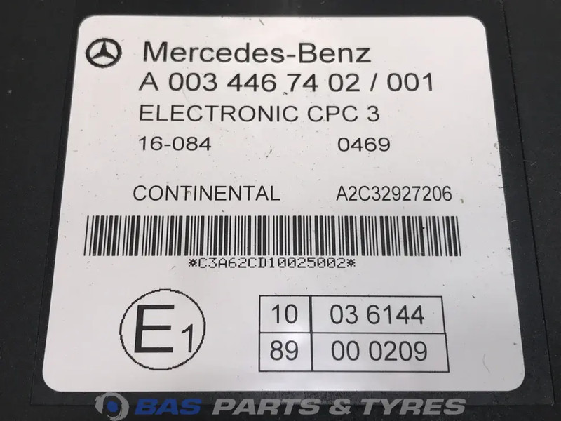 Mercedes-Benz Actros MP4 CPC3 module Mercedes A 003 446 70 02 - Ηλεκτρονική μονάδα ελέγχου για Φορτηγό: φωτογραφία 2 Mercedes-Benz Actros MP4 CPC3 module Mercedes A 003 446 70 02 - Ηλεκτρονική μονάδα ελέγχου για Φορτηγό: φωτογραφία 2