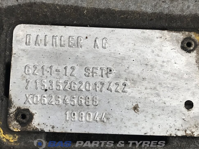 Mercedes-Benz Actros MP4 Mercedes G211-12 KL Powershift 3 Versnellingsbak A 001 260 36 00 - Κιβώτιο ταχυτήτων για Φορτηγό: φωτογραφία 5 Mercedes-Benz Actros MP4 Mercedes G211-12 KL Powershift 3 Versnellingsbak A 001 260 36 00 - Κιβώτιο ταχυτήτων για Φορτηγό: φωτογραφία 5