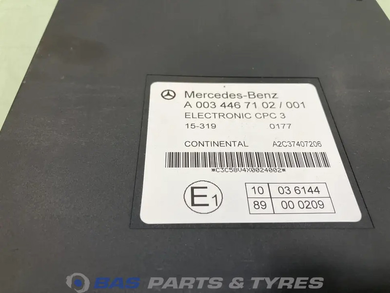 Mercedes-Benz Antos MP4 CPC3 module Mercedes A 003 446 31 02 - Ηλεκτρονική μονάδα ελέγχου για Φορτηγό: φωτογραφία 2 Mercedes-Benz Antos MP4 CPC3 module Mercedes A 003 446 31 02 - Ηλεκτρονική μονάδα ελέγχου για Φορτηγό: φωτογραφία 2