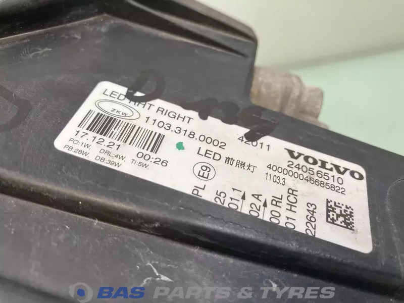 Volvo FH4B Koplamp Rechts 23752671 - Προβολέας για Φορτηγό: φωτογραφία 5 Volvo FH4B Koplamp Rechts 23752671 - Προβολέας για Φορτηγό: φωτογραφία 5