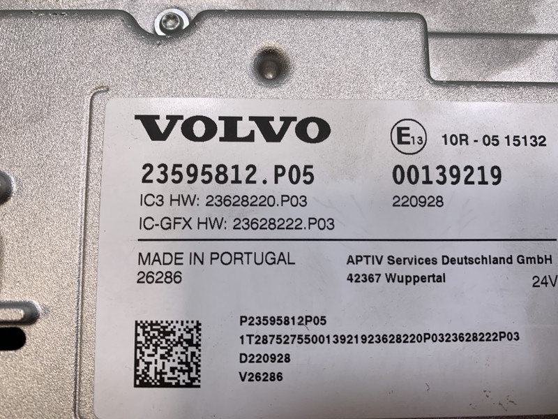 Volvo FH4B - Ταμπλό αυτοκινήτου για Φορτηγό: φωτογραφία 3 Volvo FH4B - Ταμπλό αυτοκινήτου για Φορτηγό: φωτογραφία 3