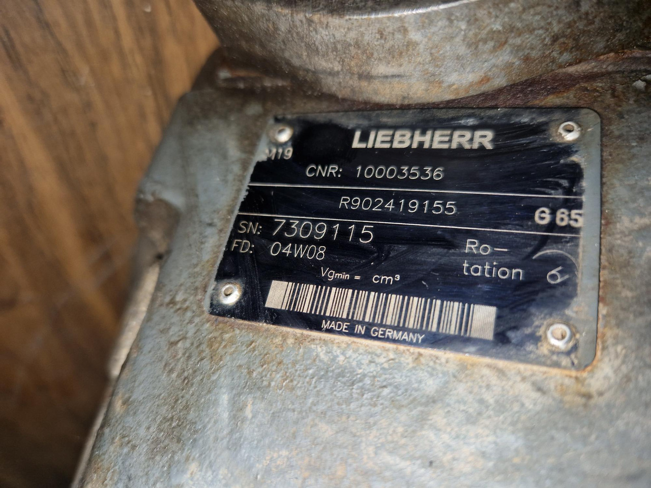 BOMBA DE VENTILADOR LIEBHERR R934B - Υδραυλική αντλία για Κατασκευή μηχανήματα: φωτογραφία 3 BOMBA DE VENTILADOR LIEBHERR R934B - Υδραυλική αντλία για Κατασκευή μηχανήματα: φωτογραφία 3