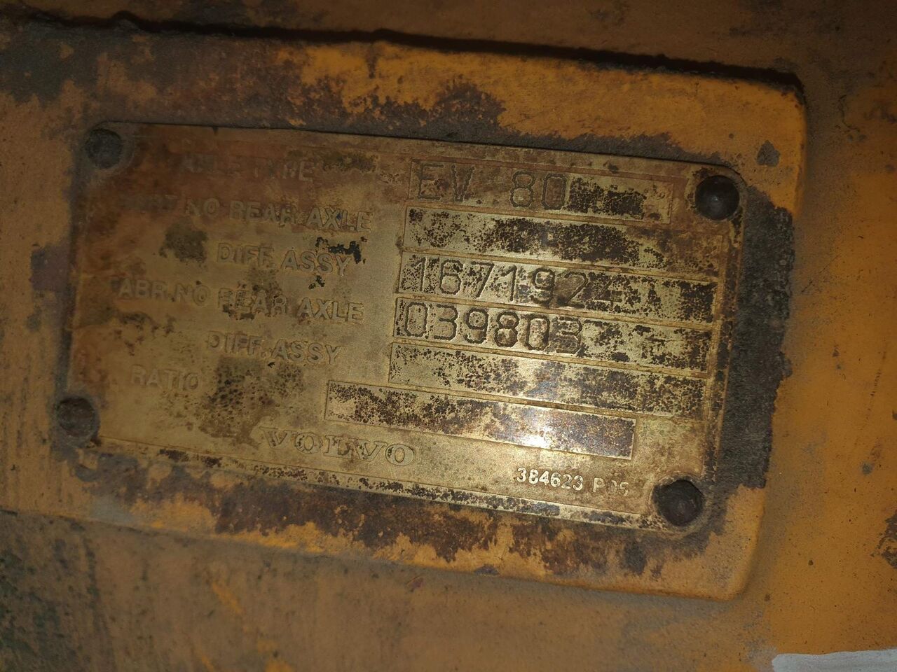 DIFERENCIAL PARA VOLVO A35 - Αξονας και ανταλλακτικά για Κατασκευή μηχανήματα: φωτογραφία 3 DIFERENCIAL PARA VOLVO A35 - Αξονας και ανταλλακτικά για Κατασκευή μηχανήματα: φωτογραφία 3