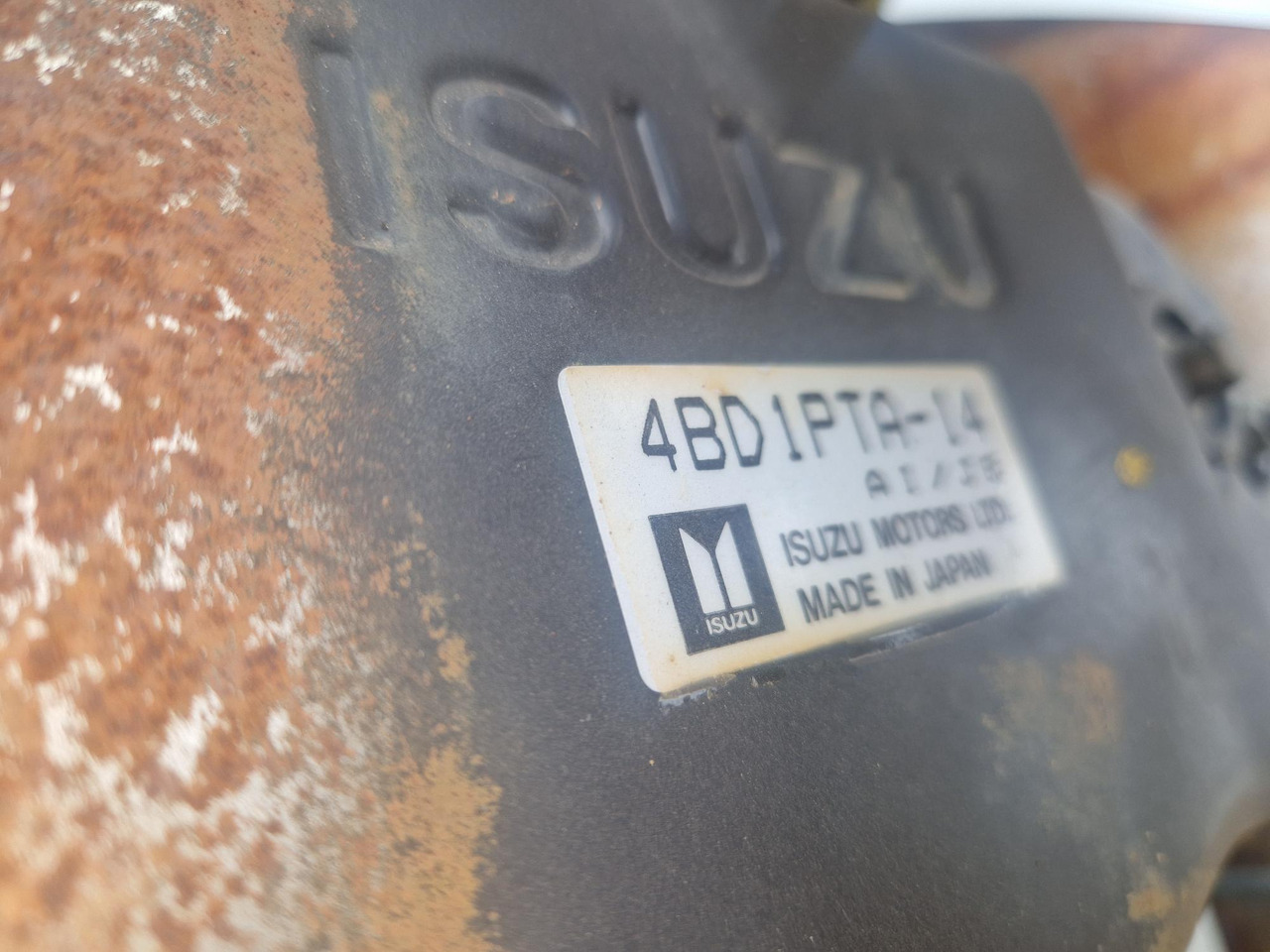 MOTOR ISUZU 4BD1PTA-14 - Κινητήρας για Κατασκευή μηχανήματα: φωτογραφία 4 MOTOR ISUZU 4BD1PTA-14 - Κινητήρας για Κατασκευή μηχανήματα: φωτογραφία 4