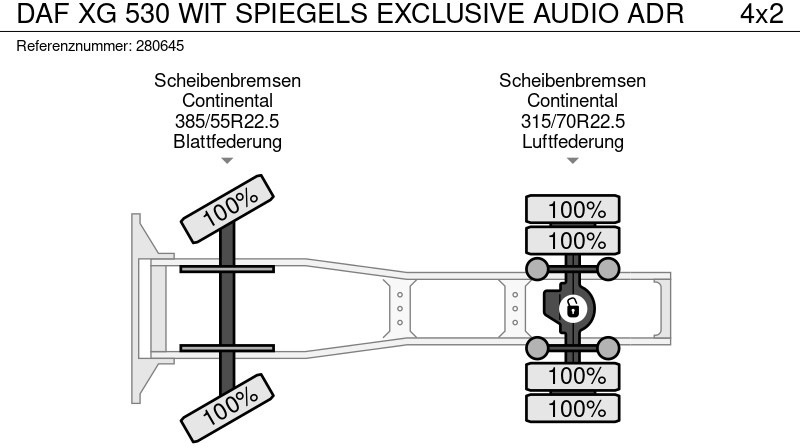 DAF XG 530 WIT SPIEGELS EXCLUSIVE AUDIO ADR - Τράκτορας: φωτογραφία 2 DAF XG 530 WIT SPIEGELS EXCLUSIVE AUDIO ADR - Τράκτορας: φωτογραφία 2