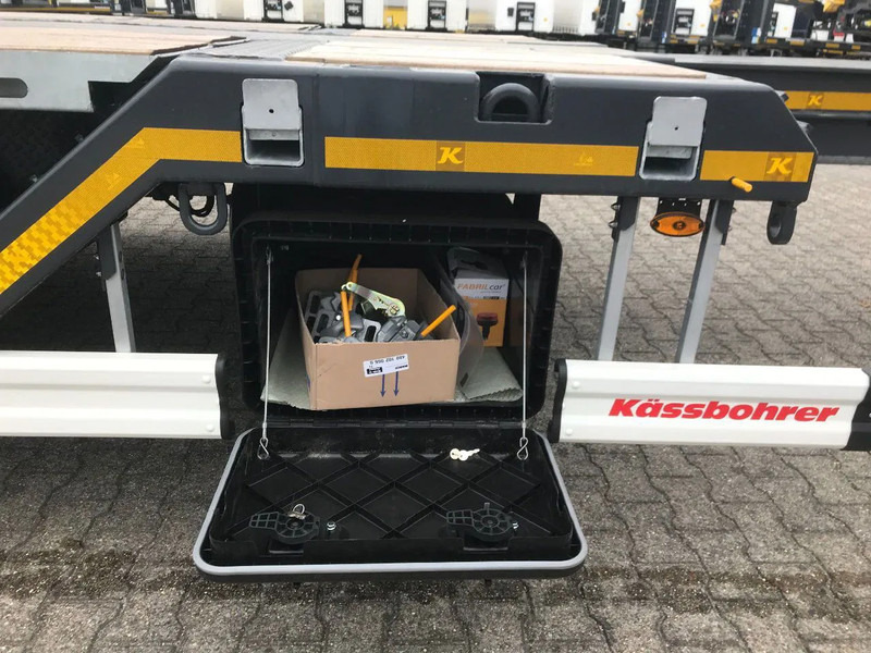 Νέα Επικαθήμενο πλατφόρμα/ Καρότσα Kässbohrer SPA MR 3 / 1N - 18 / 27 Uitschuifbare MEGA oplegger met wieluitsparingen: φωτογραφία 12