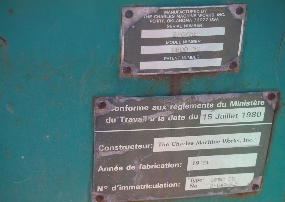 Ciągnik DITCH WITCH 3500DD 1991 DITCH WITCH 3500 DD - Εκσκαφέας τάφρων: φωτογραφία 5 Ciągnik DITCH WITCH 3500DD 1991 DITCH WITCH 3500 DD - Εκσκαφέας τάφρων: φωτογραφία 5