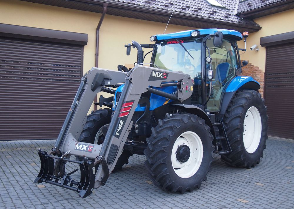 Ciągnik New Holland NH T6.140 2016 New Holland z Ładowaczem czołowym TUR - Τρακτέρ: φωτογραφία 2 Ciągnik New Holland NH T6.140 2016 New Holland z Ładowaczem czołowym TUR - Τρακτέρ: φωτογραφία 2