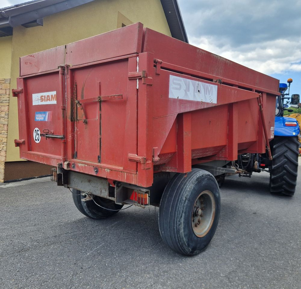 Przyczepa Siam B 105 1995 DMC 13000 - Ρυμούλκα για τρακτέρ: φωτογραφία 4 Przyczepa Siam B 105 1995 DMC 13000 - Ρυμούλκα για τρακτέρ: φωτογραφία 4