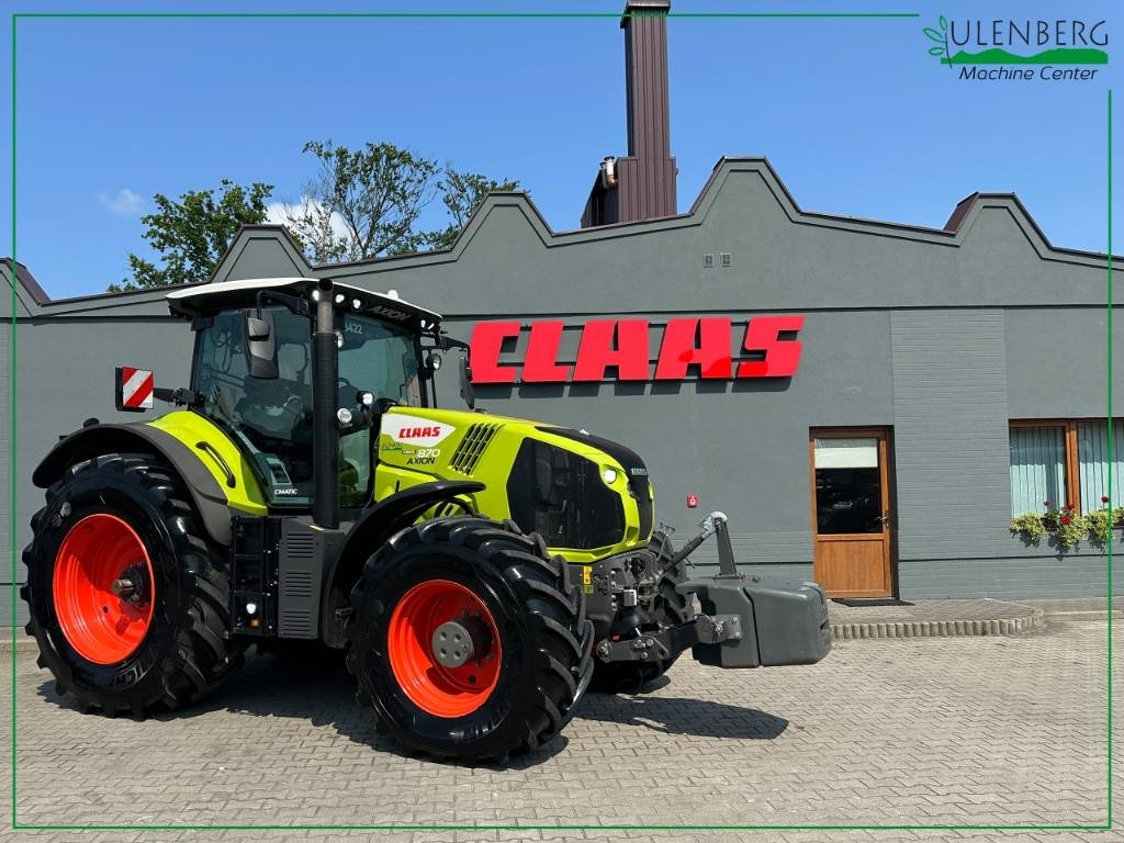 Claas Axion 870 Cmatic - Τρακτέρ: φωτογραφία 1 Claas Axion 870 Cmatic - Τρακτέρ: φωτογραφία 1