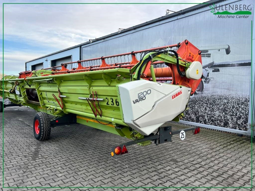 Claas Vario 1200 + wózek transportowy - Θεριζοαλωνιστική μηχανή - κεφαλή: φωτογραφία 5 Claas Vario 1200 + wózek transportowy - Θεριζοαλωνιστική μηχανή - κεφαλή: φωτογραφία 5