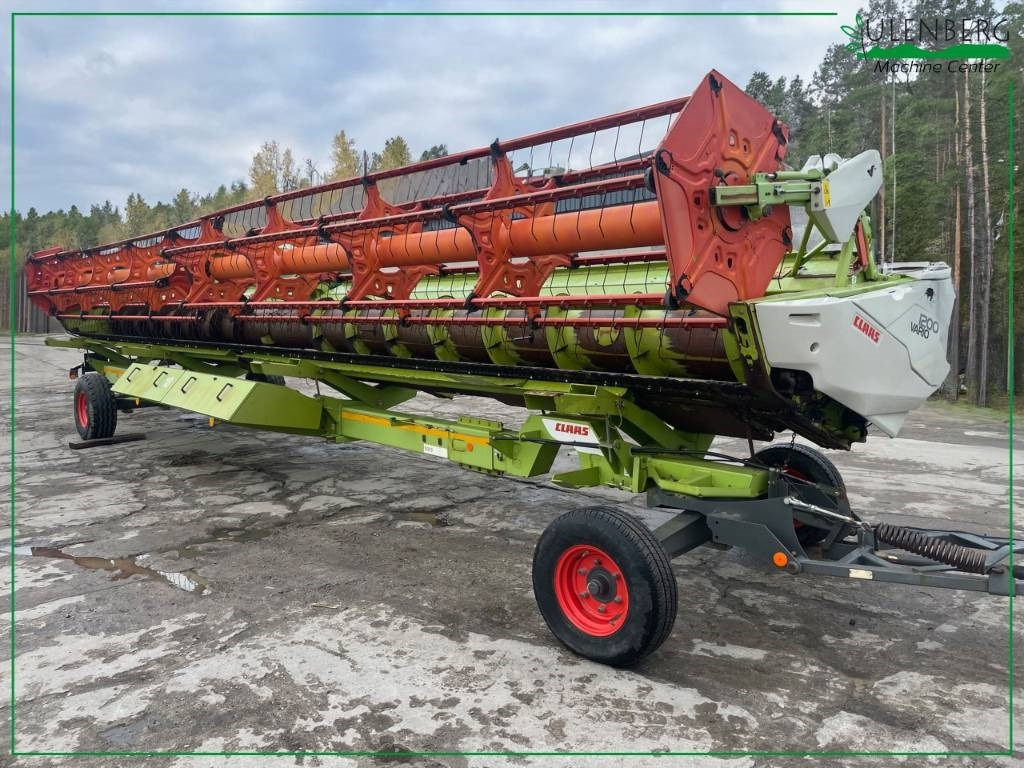 Claas Vario 1200 + wózek transportowy - Θεριζοαλωνιστική μηχανή - κεφαλή: φωτογραφία 4 Claas Vario 1200 + wózek transportowy - Θεριζοαλωνιστική μηχανή - κεφαλή: φωτογραφία 4