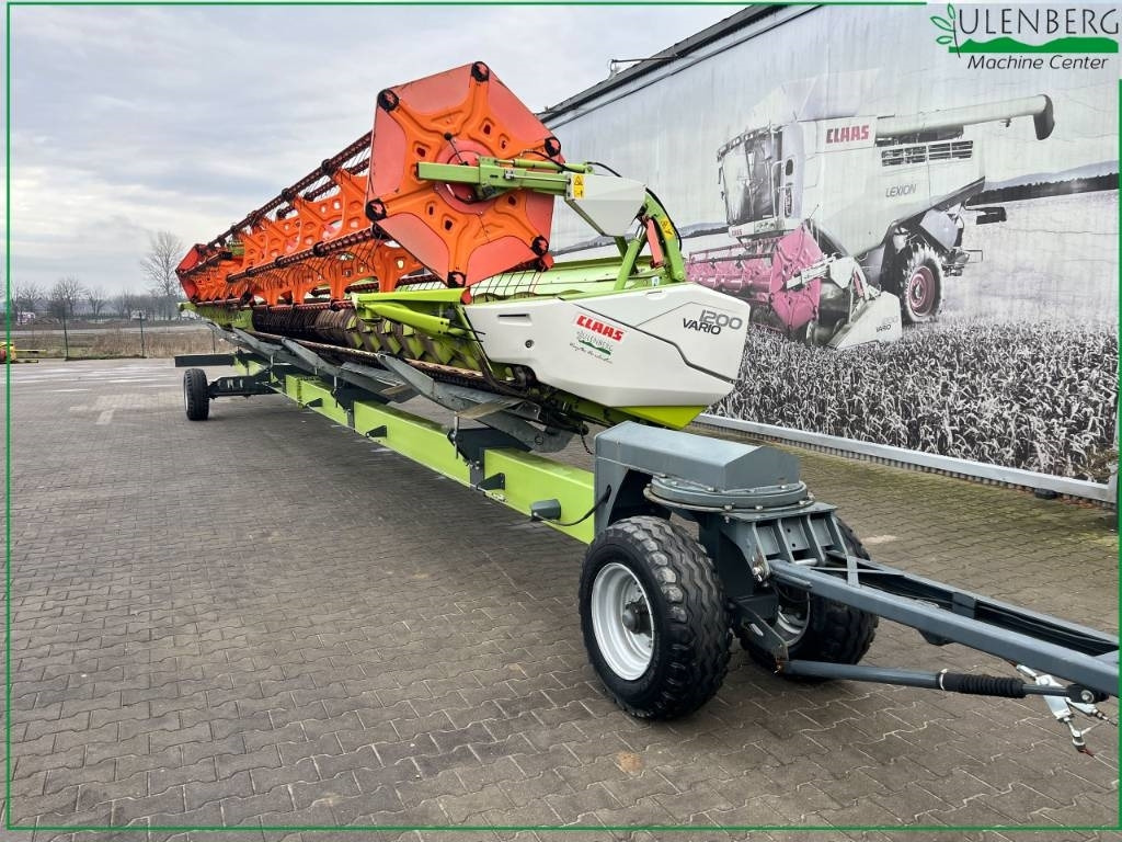 Claas Vario 1200 - Εξαρτηματα - Θεριζοαλωνιστική μηχανή: φωτογραφία 1 Claas Vario 1200 - Εξαρτηματα - Θεριζοαλωνιστική μηχανή: φωτογραφία 1