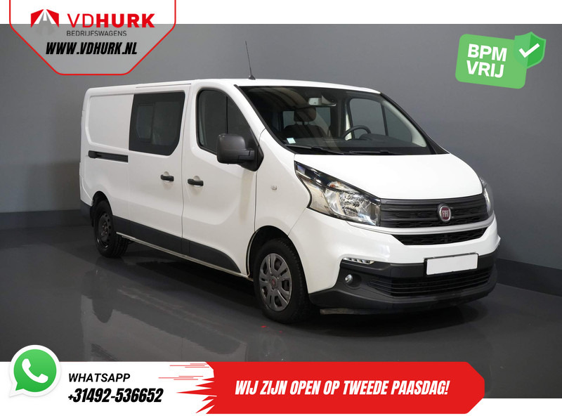 Fiat Talento 2.0 MJ 120 pk L2 DC Dubbel Cabine EXPORT ONLY Navi/ Cruise/ Camera/ PDC/ Airco/ Trekhaak - Βαν, Διπλοκάμπινο ελαφρύ επαγγελματικό: φωτογραφία 1 Fiat Talento 2.0 MJ 120 pk L2 DC Dubbel Cabine EXPORT ONLY Navi/ Cruise/ Camera/ PDC/ Airco/ Trekhaak - Βαν, Διπλοκάμπινο ελαφρύ επαγγελματικό: φωτογραφία 1