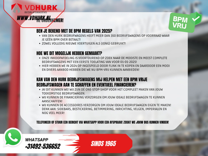 Βαν Mercedes-Benz Sprinter 317 CDI Aut. L2H2 BPM VRIJ! Gev.Stoel/ 270 Gr.Deuren/ Stoelverw./ Navi/ Camera/ Cruise/ DAB: φωτογραφία 8