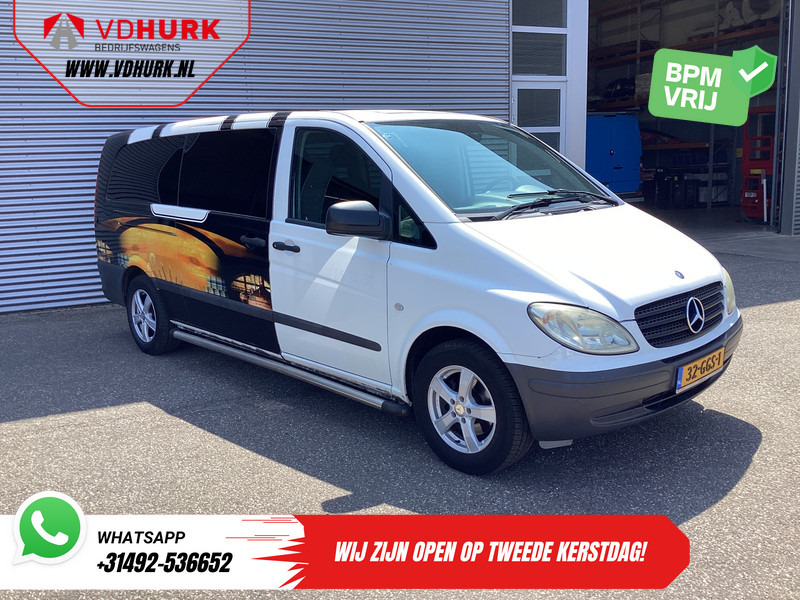 Mercedes-Benz Vito 109 CDI L3 EXPORT ONLY (€6.655,- Incl. BTW/BPM Vrij!) 9 Persoons/ Kombi/ Combi/ 9P/ Sidebars/ Camera/ Trekhaak/ Airco - Μικρό λεωφορείο, Επιβατικό βαν: φωτογραφία 1 Mercedes-Benz Vito 109 CDI L3 EXPORT ONLY (€6.655,- Incl. BTW/BPM Vrij!) 9 Persoons/ Kombi/ Combi/ 9P/ Sidebars/ Camera/ Trekhaak/ Airco - Μικρό λεωφορείο, Επιβατικό βαν: φωτογραφία 1