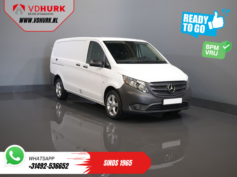 Mercedes-Benz Vito 114 CDI L2 BPM VRIJ! 270gr. Deuren/ Stoelverw./ Navi/ Carplay/ PDC/ Cruise/ Airco - Βαν: φωτογραφία 1 Mercedes-Benz Vito 114 CDI L2 BPM VRIJ! 270gr. Deuren/ Stoelverw./ Navi/ Carplay/ PDC/ Cruise/ Airco - Βαν: φωτογραφία 1