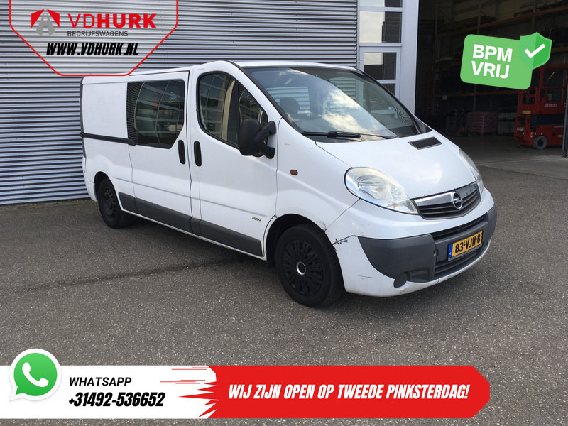 Opel Vivaro 2.0 CDTI 115pk L2 DC Dubbel Cabine EXPORT ONLY APK 01-2026/ 6 Pers./ Airco/ Trekhaak - Μικρό βαν, Διπλοκάμπινο ελαφρύ επαγγελματικό: φωτογραφία 1 Opel Vivaro 2.0 CDTI 115pk L2 DC Dubbel Cabine EXPORT ONLY APK 01-2026/ 6 Pers./ Airco/ Trekhaak - Μικρό βαν, Διπλοκάμπινο ελαφρύ επαγγελματικό: φωτογραφία 1
