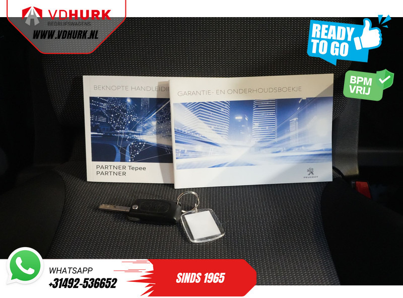 Μικρό βαν Peugeot Partner 1.6 HDi BPM VRIJ! Ready2Go PDC/ Cruise/ Airco/ APK 2-2026: φωτογραφία 19