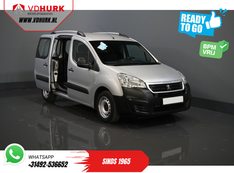 Μικρό βαν Peugeot Partner 1.6 HDi BPM VRIJ! Ready2Go PDC/ Cruise/ Airco/ APK 2-2026: φωτογραφία 8