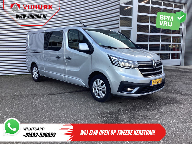 Renault Trafic 2.0 dCi 150 pk Aut. L2 DC Dubbel Cabine NL Auto/ 2xSchuifdeur/ LED/ Carplay/ Climate/ Camera/ PDC/ LMV - Μικρό βαν, Διπλοκάμπινο ελαφρύ επαγγελματικό: φωτογραφία 1 Renault Trafic 2.0 dCi 150 pk Aut. L2 DC Dubbel Cabine NL Auto/ 2xSchuifdeur/ LED/ Carplay/ Climate/ Camera/ PDC/ LMV - Μικρό βαν, Διπλοκάμπινο ελαφρύ επαγγελματικό: φωτογραφία 1