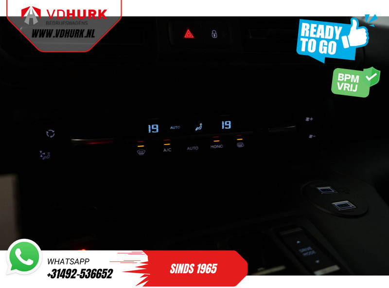 Βαν Toyota PROACE CITY 1.5 130 pk Aut. L2 BPM VRIJ! LED/ Virtual Cockpit/ 3 pers./ Carplay/ Camera/ Climate/ PDC/ Cruise: φωτογραφία 18