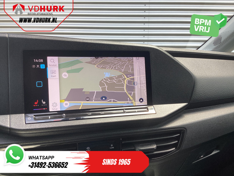 Μικρό βαν Volkswagen Caddy Cargo Maxi 2.0 TDI 125 pk DSG Aut. Black Edition BPM VRIJ! LED/ Adapt.Cruise/ Leder/ Standkachel/ Stoelverw./ Navi/ Carplay/ Camera/ PDC/ L: φωτογραφία 15