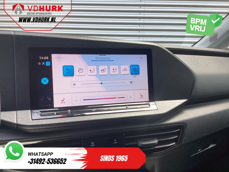 Μικρό βαν Volkswagen Caddy Cargo Maxi 2.0 TDI 125 pk DSG Aut. Black Edition BPM VRIJ! LED/ Adapt.Cruise/ Leder/ Standkachel/ Stoelverw./ Navi/ Carplay/ Camera/ PDC/ L: φωτογραφία 16